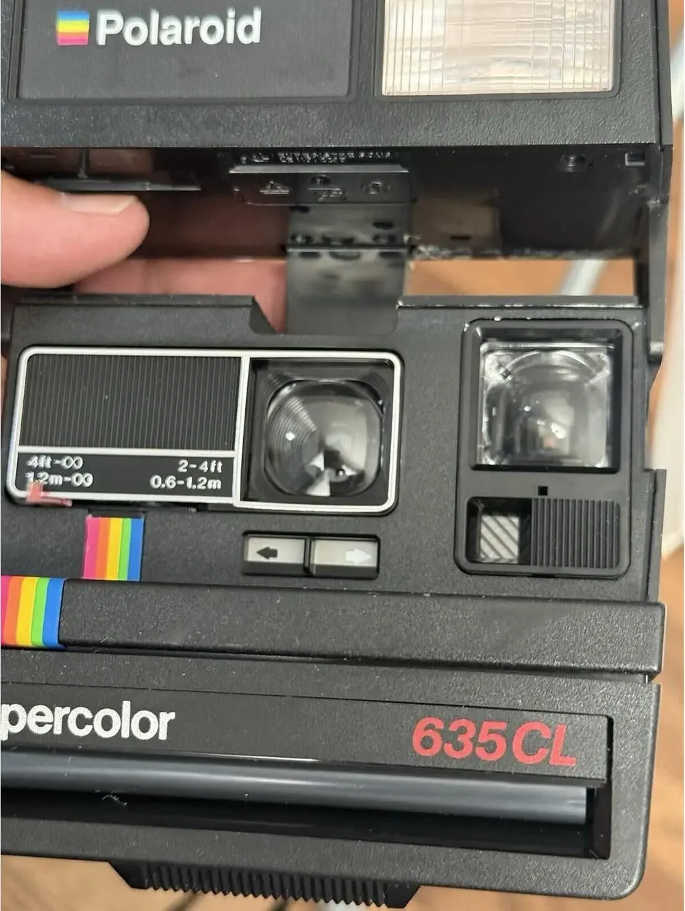 Polaroid Supercolor 635 CL Instant Camera Body Limited Edition Rare ( Untested)